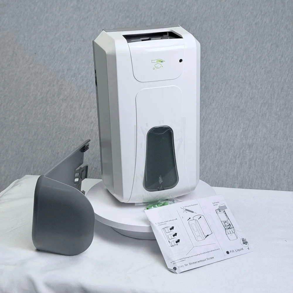 Automatic Touchless Soap Dispenser Wall Mount Sensor Liquid Sanitizer White K249